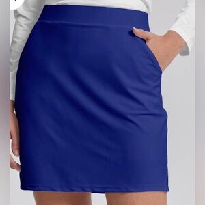 ACEGOLFS Basic 19 Inch High Waist Skort UPF50+